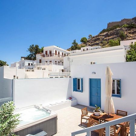 Villa Euphrosyne Líndos Esterno foto