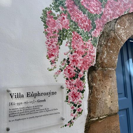 Villa Euphrosyne Líndos Esterno foto