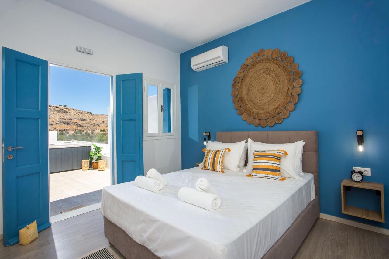 Villa Euphrosyne Líndos Esterno foto
