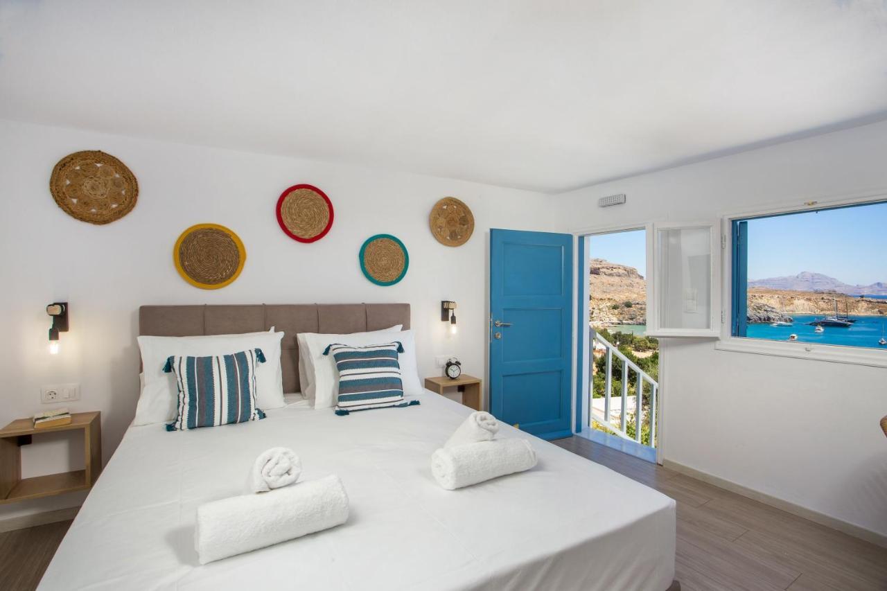 Villa Euphrosyne Líndos Esterno foto