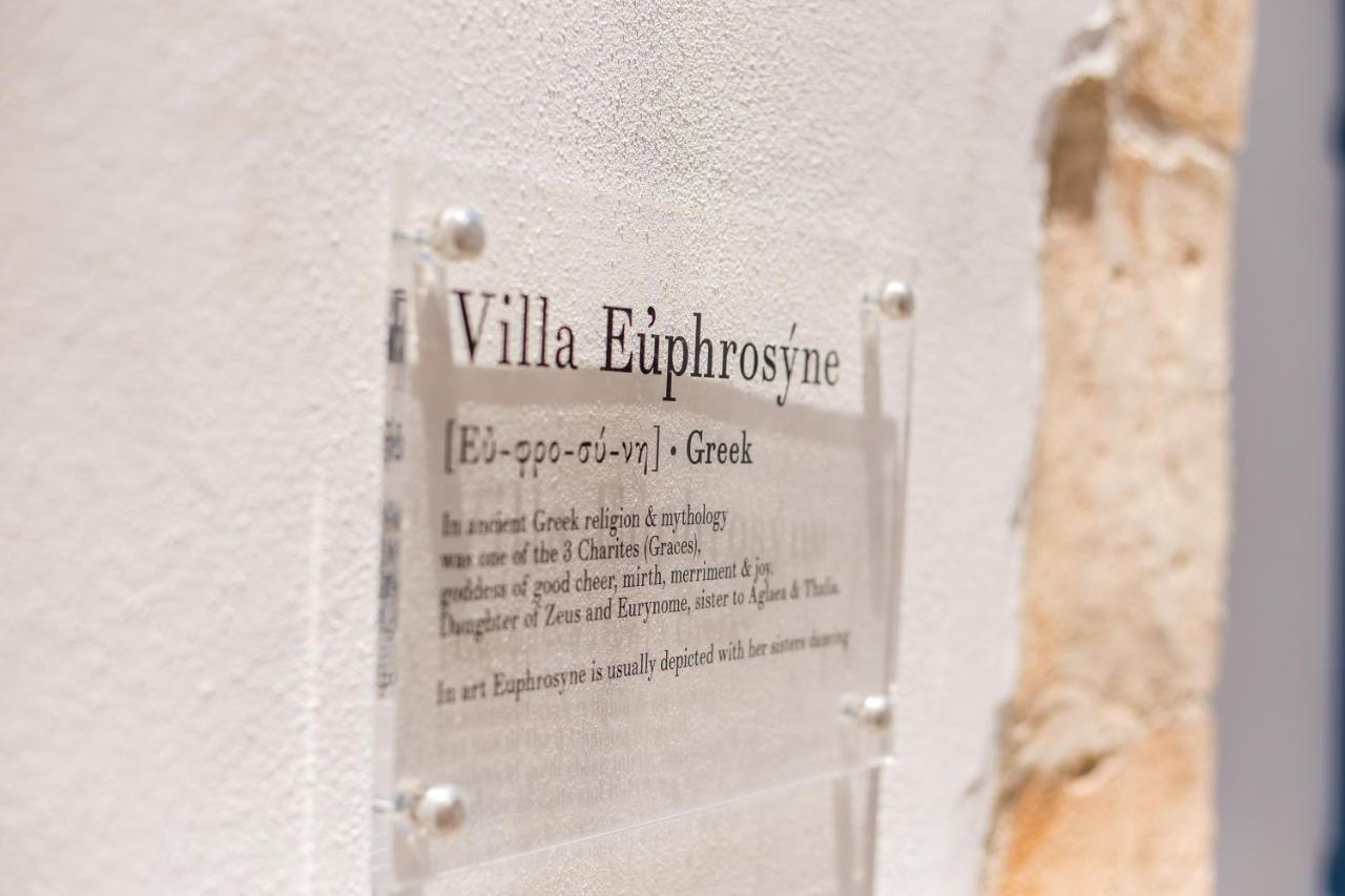 Villa Euphrosyne Líndos Esterno foto